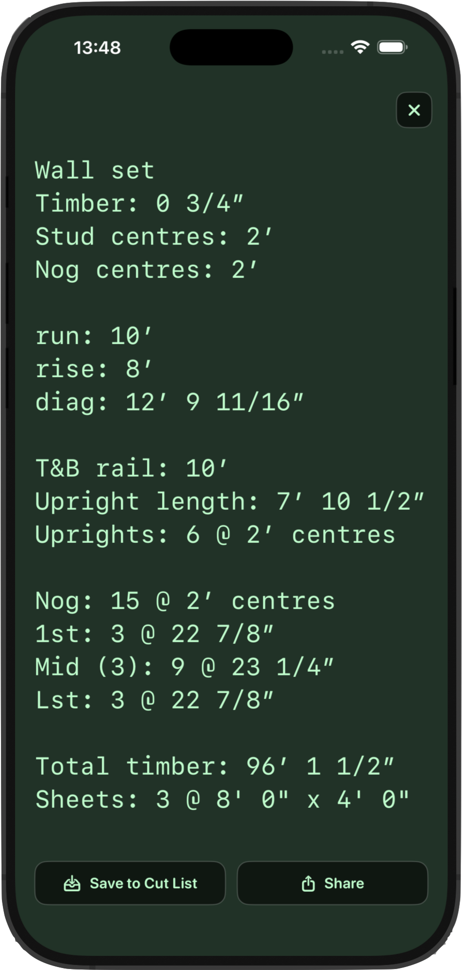 ChippyCal stud mode full screen